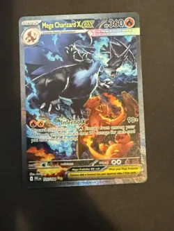 Mega Charizard X EX SIR 125/094 (English) Phantasmal Flames Pokemon TCG - Image 1