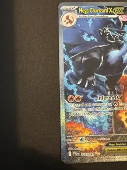 Mega Charizard X EX SIR 125/094 (English) Phantasmal Flames Pokemon TCG - Image 4