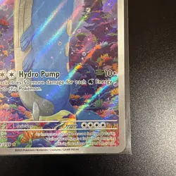 Pokemon TCG SV-Journey Together Wailord #162/159 Illustration Rare - Image 5