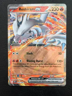 Pokemon Reshiram ex White Flare #020/086 Ultra Rare - Image 1