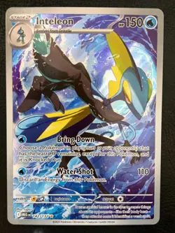 Pokemon Inteleon 142/132 Mega Evolution Illustration Rare 2025 TCG NM - Image 1