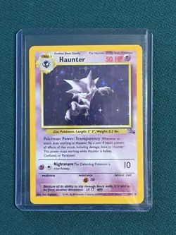 Pokemon Fossil Haunter 6/62 Holo NM - Image 1