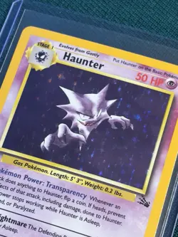 Pokemon Fossil Haunter 6/62 Holo NM - Image 2