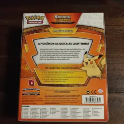 2017 Pokemon Shining Legends Pin Collection 3 Packs 1 Promo pika 820650803284 - Image 2