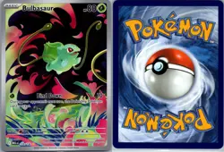 Bulbasaur 133/132 Mega Evolution Pokemon TCG Illustration Rare NM - Image 3