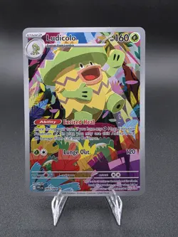 Ludicolo 095/094 Me02: Phantasmal Flames Holo Pokemon TCG NM - Image 1