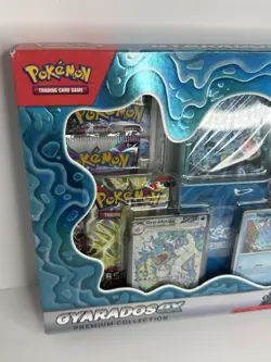 Pokemon Gyarados EX Premium Collection Box Sealed Gamestop Exclusive Rare! - Image 3