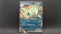 TYRANITAR EX 064/131 DOUBLE RARE PRISMATIC EVOLUTIONS POKEMON NM/M - Image 1