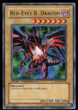 Red-Eyes B. Dragon DTP1-EN003 Duel Terminal - Preview YU-GI-OH - Image 1