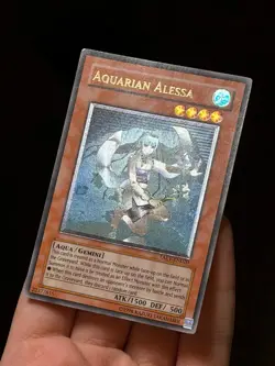 Aquarian Alessa (UTR) TAEV-EN020 Ultimate Rare TWED ENHANCED YU-GI-OH - Image 4