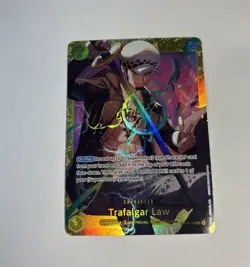 Trafalgar Law OP10-119 Royal Blood One Piece TCG - SEC Foil NM English - Image 1