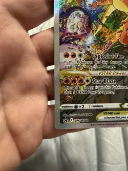 Charizard VSTAR SWSH262 SWSH: Pokemon Sword & Shield Promo Cards Holo - Image 4