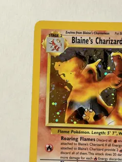 Pokemon Blaine's Charizard 2/132 Gym Challenge Holo Card Rare - Image 3