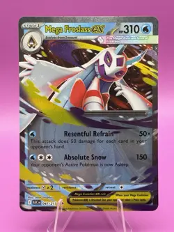 Pokemon TCG Mega Froslass Ex 047/217 Ascended Heroes Double Rare NM Card - Image 1