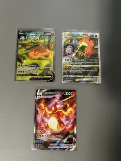 Charizard UPC Promo Card Set SWSH260 SWSH261 SWSH262 VMAX VSTAR Full Art - Image 1