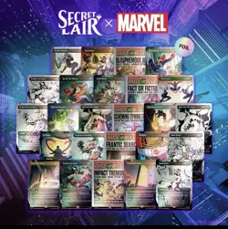 MTG SPIDERMAN The Webslinger FOIL Bundle Secret Lair IN HAND - Image 1