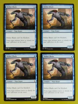 Slither Blade x4 Amonkhet 4x Playset Magic the Gathering MTG - Image 1