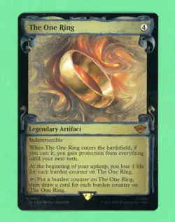 MTG The One Ring Showcase Scrolls Foil (LOTR) 0697 NM - Image 1
