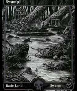 Swamp (273) 273 Land Innistrad: Crimson Vow Magic: The Gathering Foil Near Mint - Image 1
