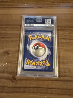 1999 POKEMON BASE SET UNLIMITED #11 NIDOKING-HOLO PSA 8 - Image 2