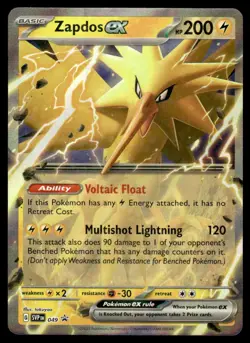 Pokemon TCG SV: Promos #049 Zapdos ex - Image 1