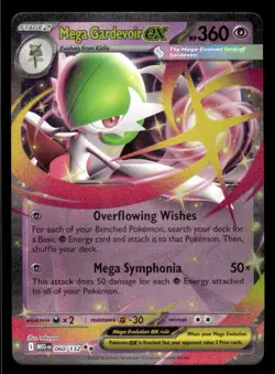 Pokemon TCG ME01: Mega Evolution #060/132 Mega Gardevoir ex NM - Image 1