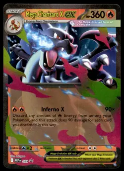 Pokemon TCG SV Promos #029 Mega Charizard X NM - Image 1