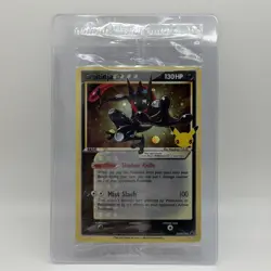 2021 Pokemon Celebrations Greninja Gold Star SWSH144 Black Star Promo - Sealed I - Image 1
