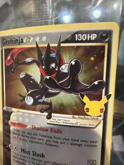 🐸 Pokemon Celebrations Greninja Gold Star SWSH144 Black Star Promo - Sealed B - Image 4