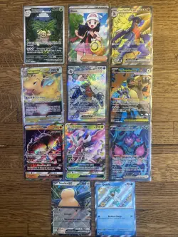 11 Card Pokemon Lot Ir, VSTAR, Ex, Fullarts - Image 1
