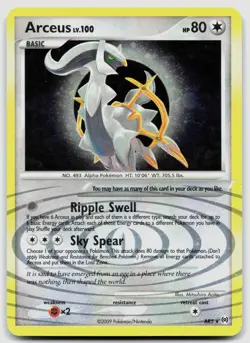 Arceus (AR5) AR5 Arceus Holo Pokemon LP - Image 1