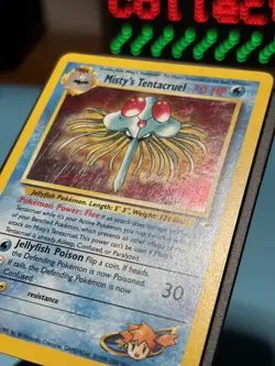 Pokemon Misty's Tentacruel Gym Heroes Holo Rare Unlimited 010/132- LP - Image 3