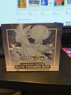 Pokemon Center Sword and Shield Chilling Reign Elite Trainer Box ETB Sealed New - Image 1