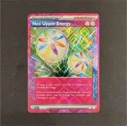 Neo Upper Energy 162/162 ACE SPEC Pokemon Temporal Forces Hyper Rare - Image 1