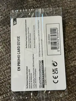 SEALED Eevee 133/165 POKEMON TOGETHER STAMP Poke Post 151 Promo - Image 2