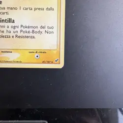 Carta Pokemon Minun DX 41 EX Deoxys Reverse Holo Stamped ITA Excellent Vintage - Image 5