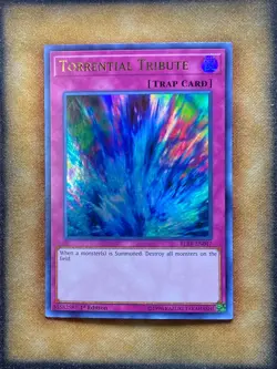 Yugioh Torrential Tribute BLRR-EN047 Ultra Rare 1st Ed NM - Image 1
