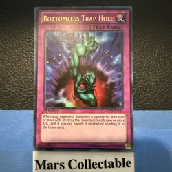 Bottomless Trap Hole-Ultra Rare - 1st Edition LCYW-EN181 - Legendary Collec NM - Image 1