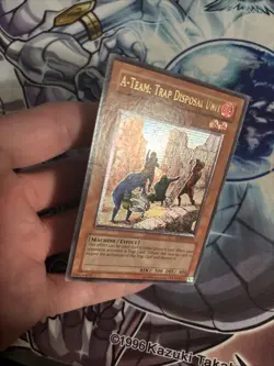 (UU) Yu-Gi-Oh A-Team: Trap Disposal Unit RDS-EN033 Unlimited Ultimate Rare LP - Image 5