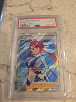 Pokemon Shining Fates #072 Skyla Full Art PSA 10 GEM MT FREE SHIPPING  - Image 1