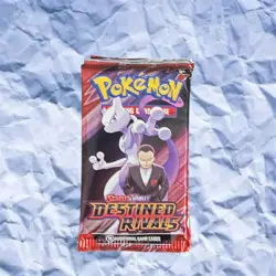 Pokemon TCG Scarlet & Violet Destined Rivals Half Booster no display unit - Image 2