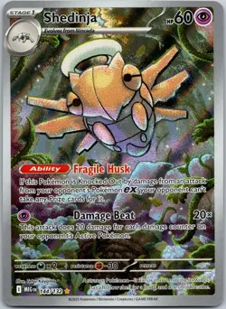 Shedinja 144/132 Illustration Rare Mega Evolution NM - Image 1