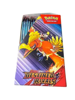 Pokemon TCG - Scarlet & Violet Destined Rivals Full Half Booster Box X18 Packets - Image 3