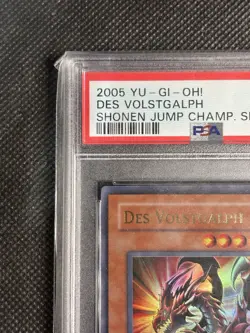 YuGiOh! - Des Volstgalph SJC-EN002 Shonen Jump Championship PSA 8 NM - MT - Image 4