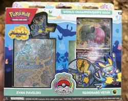 Pokemon World Championship Deck 2024 Honolulu Evan Pavelski TCG Regidrago New - Image 1