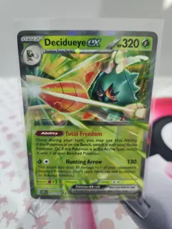Pokemon TCG - Decidueye ex 015/197 - Obsidian Flames - Double Rare - NM/M - Image 1
