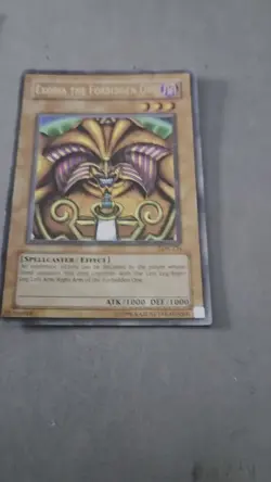 Vintage 1996 Yugioh | Exodia The Forbidden One | LOB-124 Ultra Rare | NM - Image 2
