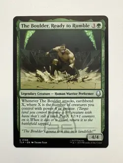The Boulder Ready to Rumble MTG Magic the Gathering Card NM Near Mint TLA - Image 1