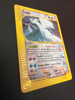 Pokemon Card Lugia 149/147 Aquapolis Holo Crystal English - Image 5