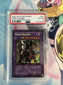 Dark Paladin DMG-001 Secret Rare PSA Graded 6 Yugioh TCG - Image 1